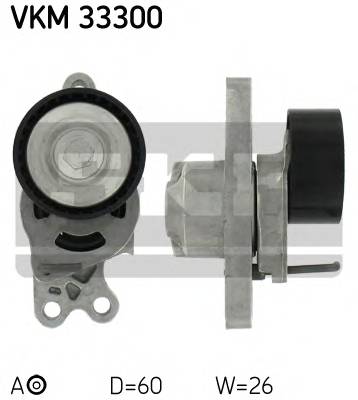 SKF VKM 33300 Натяжной ролик, поликлинов
