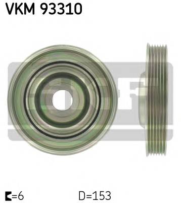 SKF VKM 93310 Ременный шкив, коленчатый в...