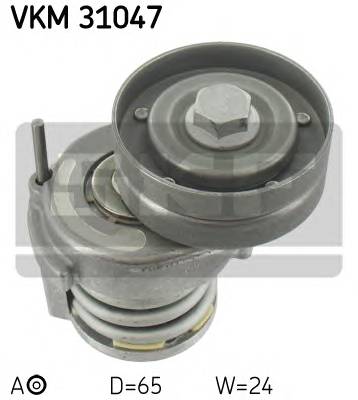 SKF VKM 31047 Натяжной ролик, поликлинов
