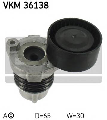 SKF VKM 36138 Натяжной ролик, поликлинов