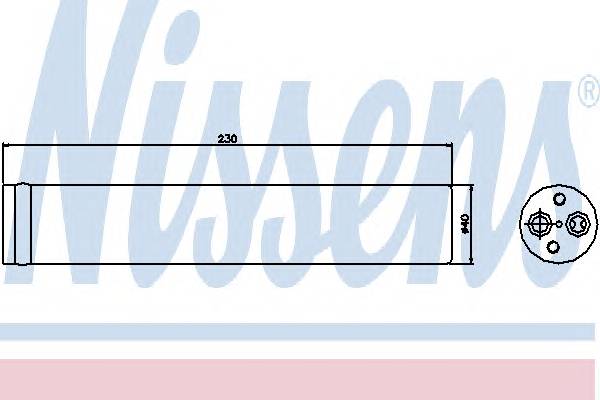 NISSENS 95426 Осушитель, кондиционер