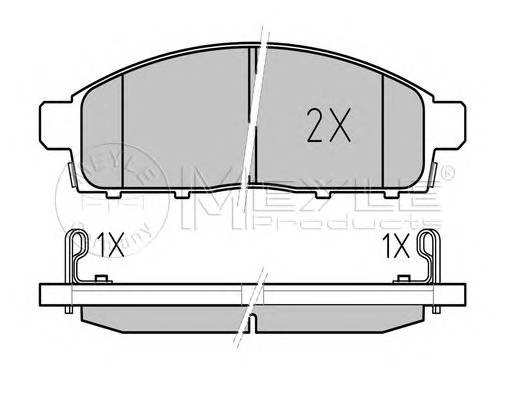MEYLE 0252452916PD запчастина MEYLE 0252452916PD запчастина