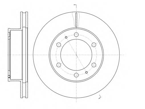 REMSA 61205.10 Тормозной диск REMSA 61205.10 Тормозной диск