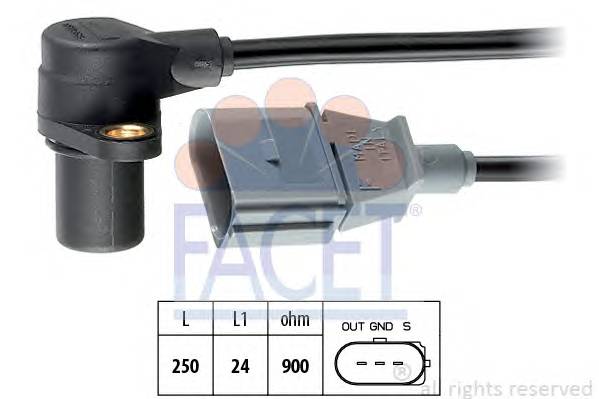 FACET 9.0254 Датчик імпульсів; Датчик ім... FACET 9.0254 Датчик імпульсів; Датчик ім...