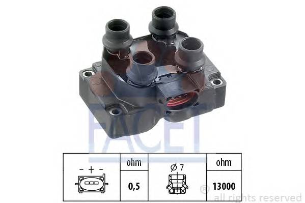 FACET 9.6263 Катушка зажигания