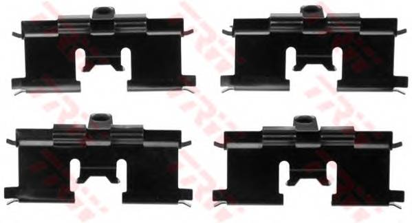 TRW PFK542 Комплектуючі, колодки диск... TRW PFK542 Комплектуючі, колодки диск...