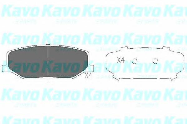 KAVO PARTS KBP-8502 Комплект гальмівних колодо... KAVO PARTS KBP-8502 Комплект гальмівних колодо...
