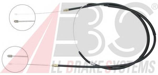 A.B.S. K16835 Трос, стояночная тормозная 