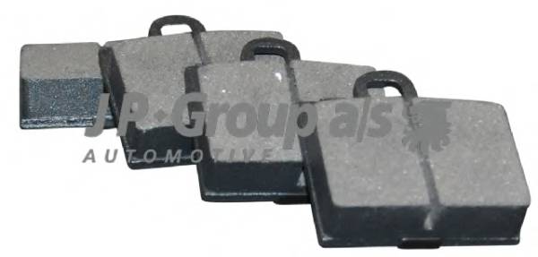 JP GROUP 8163600810 Комплект тормозных колодок