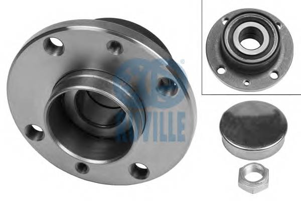 RUVILLE 5853 Комплект подшипника ступиц