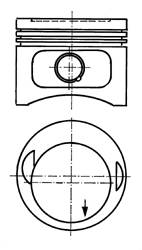 KOLBENSCHMIDT 93968620 Поршень KOLBENSCHMIDT 93968620 Поршень