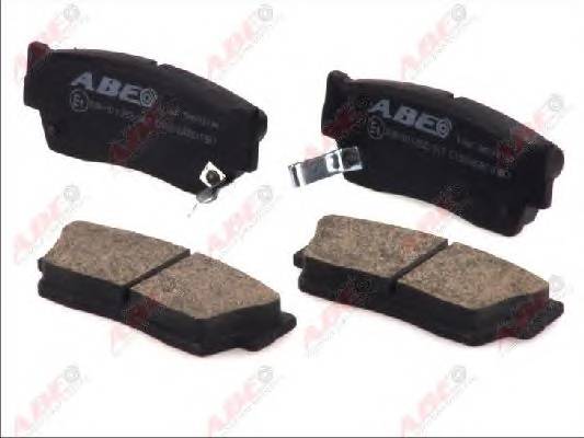 ABE C18006ABE Комплект гальмівних колодо... ABE C18006ABE Комплект гальмівних колодо...