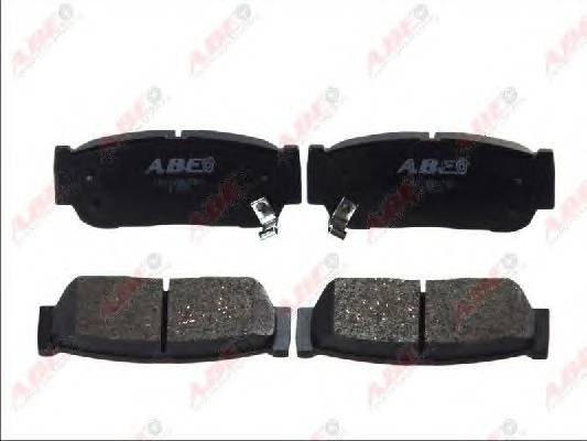 ABE C20010ABE Комплект тормозных колодок... ABE C20010ABE Комплект тормозных колодок...