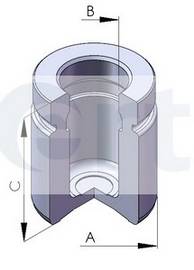 ERT 150572-C Поршень, корпус скоби гальм...