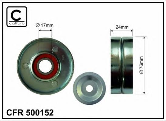 CAFFARO 500152 ROLKA NAPINACZA