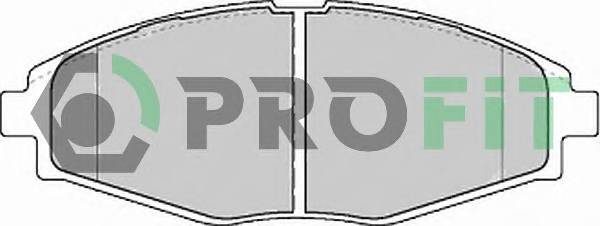 PROFIT 5000-1337 Колодки гальмівні дискові PROFIT 5000-1337 Колодки гальмівні дискові