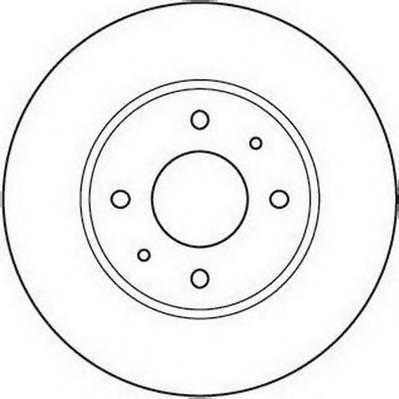 JURID 562088JC Тормозной диск