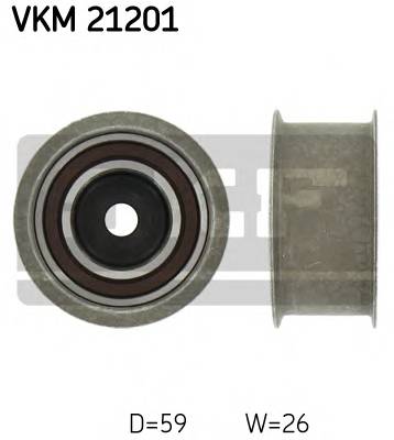 SKF VKM 21201 Паразитный / Ведущий ролик, 