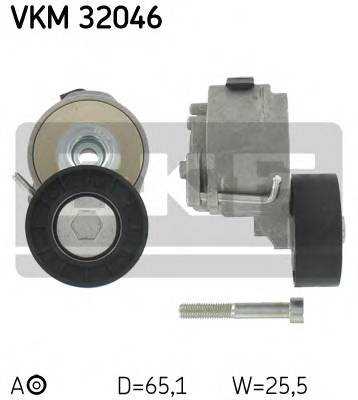 SKF VKM 32046 Натяжной ролик, поликлинов
