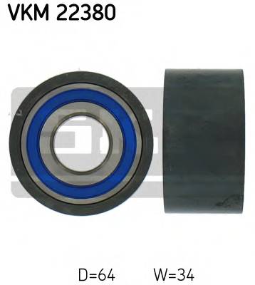 SKF VKM 22380 Паразитный / Ведущий ролик, 