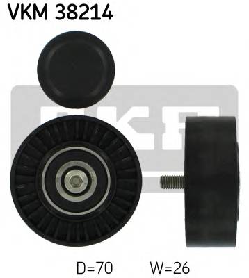 SKF VKM 38214 Паразитный / ведущий ролик, 