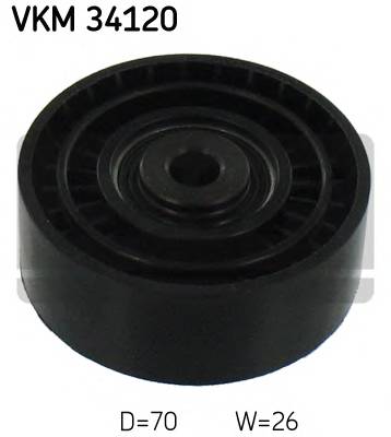 SKF VKM 34120 Паразитный / ведущий ролик, 