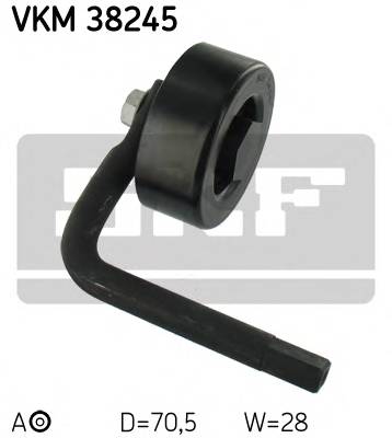 SKF VKM 38245 Натяжной ролик, поликлинов