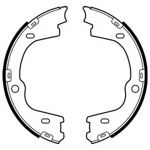 DELPHI LS2086 Комплект гальмівних колодо... DELPHI LS2086 Комплект гальмівних колодо...