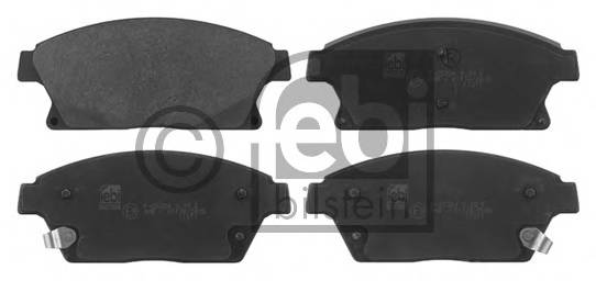 FEBI BILSTEIN 16788 Комплект тормозных колодок