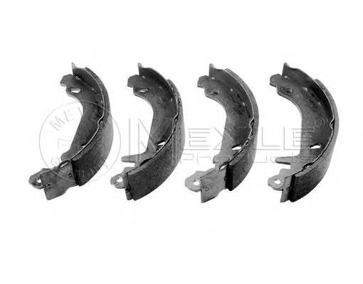 MEYLE 16-14 533 0004 Комплект тормозных колодок