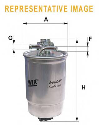 WIX FILTERS WF8304 Топливный фильтр WIX FILTERS WF8304 Топливный фильтр
