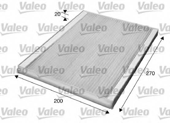 VALEO 715609 Фільтр салону VALEO 715609 Фільтр салону