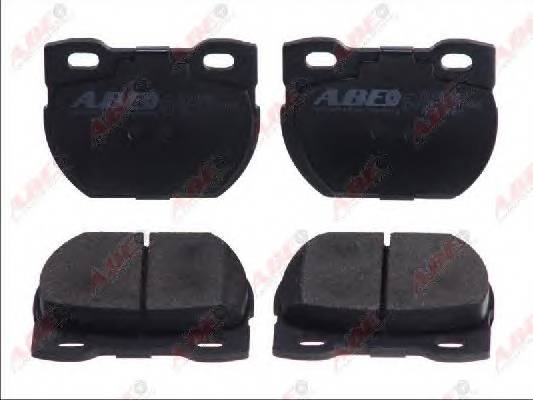 ABE C2I002ABE Комплект тормозных колодок