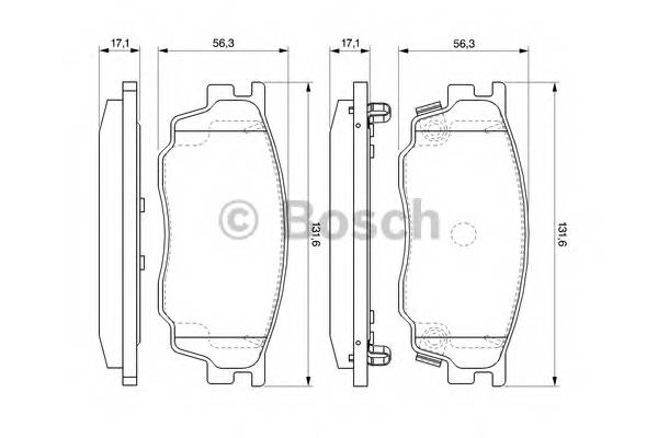 BOSCH 0 986 494 078 Комплект тормозных колодок... BOSCH 0 986 494 078 Комплект тормозных колодок...