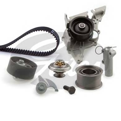 GATES KP2TH25493XS1 ZESTAW ROZRZADU  POMPA  TERMOSTAT AUDI/SKODA/VW 2.