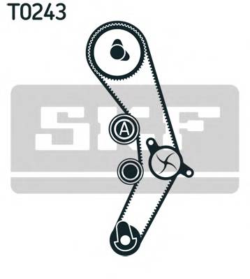SKF VKMC 01170-1 Водяной насос + комплект зу... SKF VKMC 01170-1 Водяной насос + комплект зу...