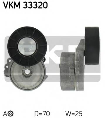 SKF VKM 33320 Натяжной ролик, поликлинов