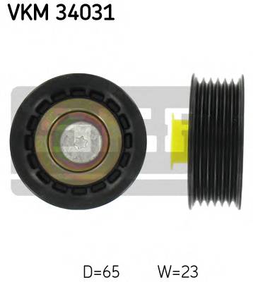 SKF VKM 34031 Паразитный / ведущий ролик, ...