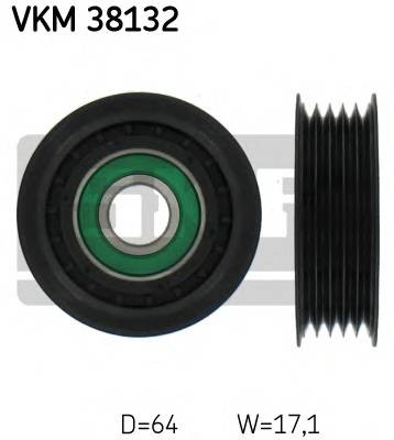 SKF VKM 38132 Паразитный / ведущий ролик, 