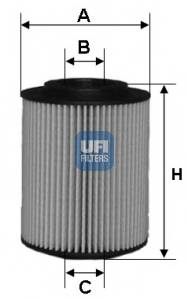 UFI 25.072.00 Масляный фильтр UFI 25.072.00 Масляный фильтр