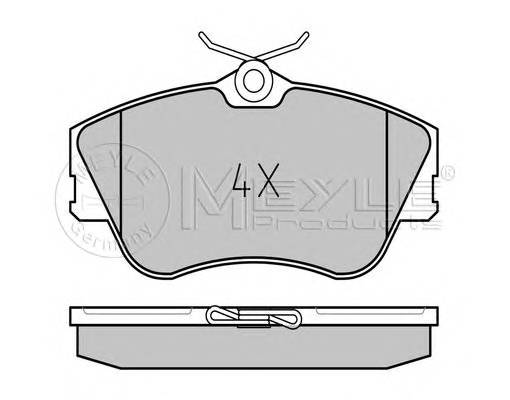 MEYLE 025 214 7919 Комплект тормозных колодок...