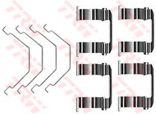 TRW PFK331 Комплектуючі, колодки диск... TRW PFK331 Комплектуючі, колодки диск...