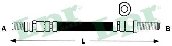 LPR 6T46111 Тормозной шланг