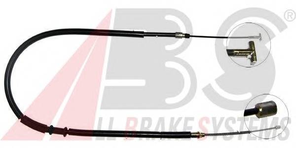 A.B.S. K10558 Трос, стояночная тормозная 