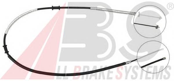 A.B.S. K18058 Трос, стоянкова гальмівна с...