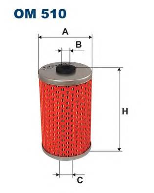 FILTRON OM510 Масляний фільтр FILTRON OM510 Масляний фільтр