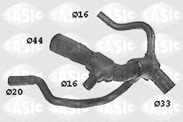 SASIC SWH6653 Шланг радиатора SASIC SWH6653 Шланг радиатора