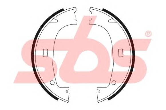 sbs 18492715553 Комплект тормозных колодок... sbs 18492715553 Комплект тормозных колодок...