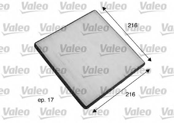 VALEO 698796 Фильтр, воздух во внутренно... VALEO 698796 Фильтр, воздух во внутренно...