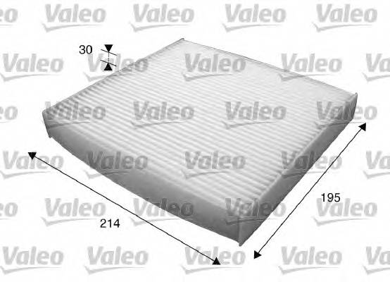 VALEO 715620 Фильтр, воздух во внутренно... VALEO 715620 Фильтр, воздух во внутренно...